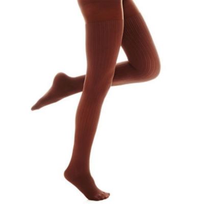 Mixit Ribbed Opaque Tights 2-Pairs Size S/M New Chocolate Msrp $28.00